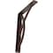 Ekena Millwork Miller Wrought Iron Bracket, (Single center brace), Antiqued Copper 1 1/2"W x 7 1/2"D x 10"H BKTM01X07X10SMIACO - alternate 1